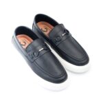 Mocasines de Cuero Negro Austin Elegancia Clásica con Suela Urbana Premium (1)