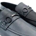 Mocasines de Cuero Negro Austin Elegancia Clásica con Suela Urbana Premium (1)