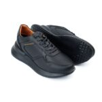 Sneakers Bentley Premium Total Black Tres Texturas de Cuero y Confort Superior (2)