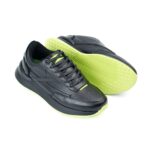 Sneakers Carter de Cuero Negro con Detalles Neón Energía y Confort Premium (2)