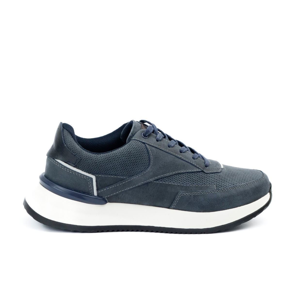 Sneakers Percy de Cuero Azul Petróleo Estilo Vanguardista y Confort Absoluto (2) Sneakers Percy de Cuero Azul Petróleo Estilo Vanguardista y Confort Absoluto (2)