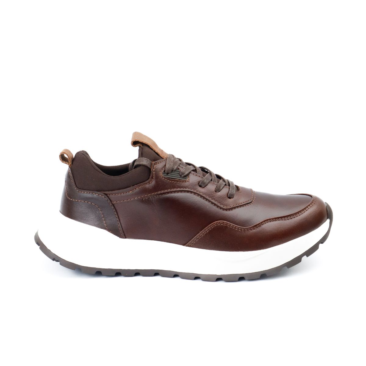 Sneakers Preston de Cuero Café Elegancia Urbana con Ajuste Confort Tipo Media (9) Sneakers Preston de Cuero Café Elegancia Urbana con Ajuste Confort Tipo Media (9)