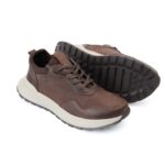 Sneakers Preston de Cuero Tierra Estilo Rústico Premium y Máximo Ajuste Elástico (2)