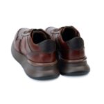 Sneakers Sienna de Cuero Castaño con Suela Ultra Liviana y Bloques de Contraste (2)