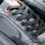 Sneakers Stanley de Cuero Negro y Naranja Estilo Urbano de Vanguardia (2)